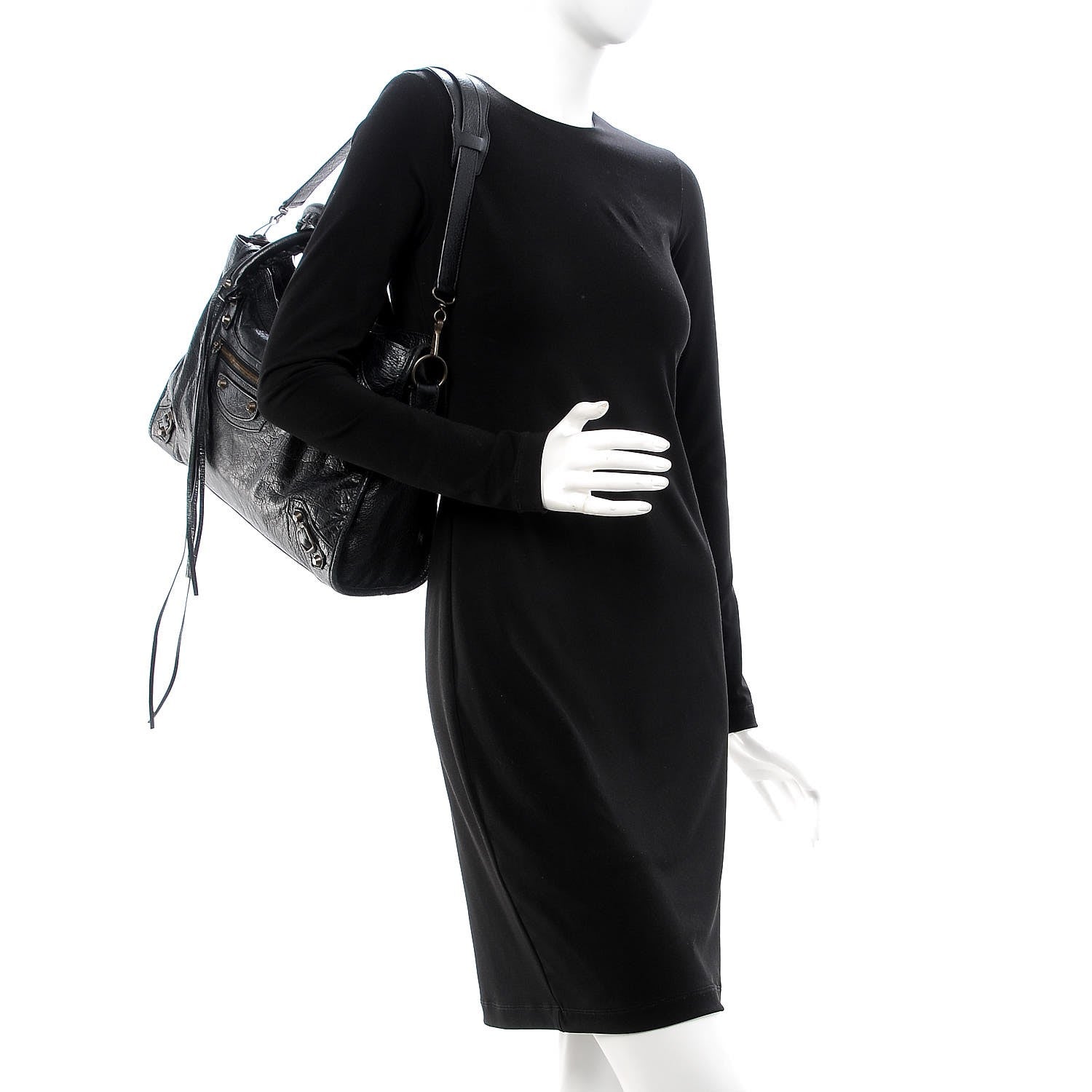 Balenciaga Agneau Classic Hardware City Black 2 of 8