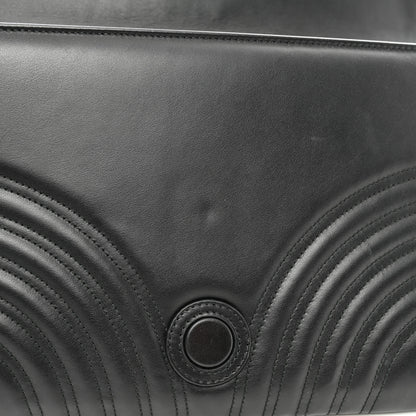 Gucci Calfskin Matelasse GG Marmont Clutch Black 9 of 10
