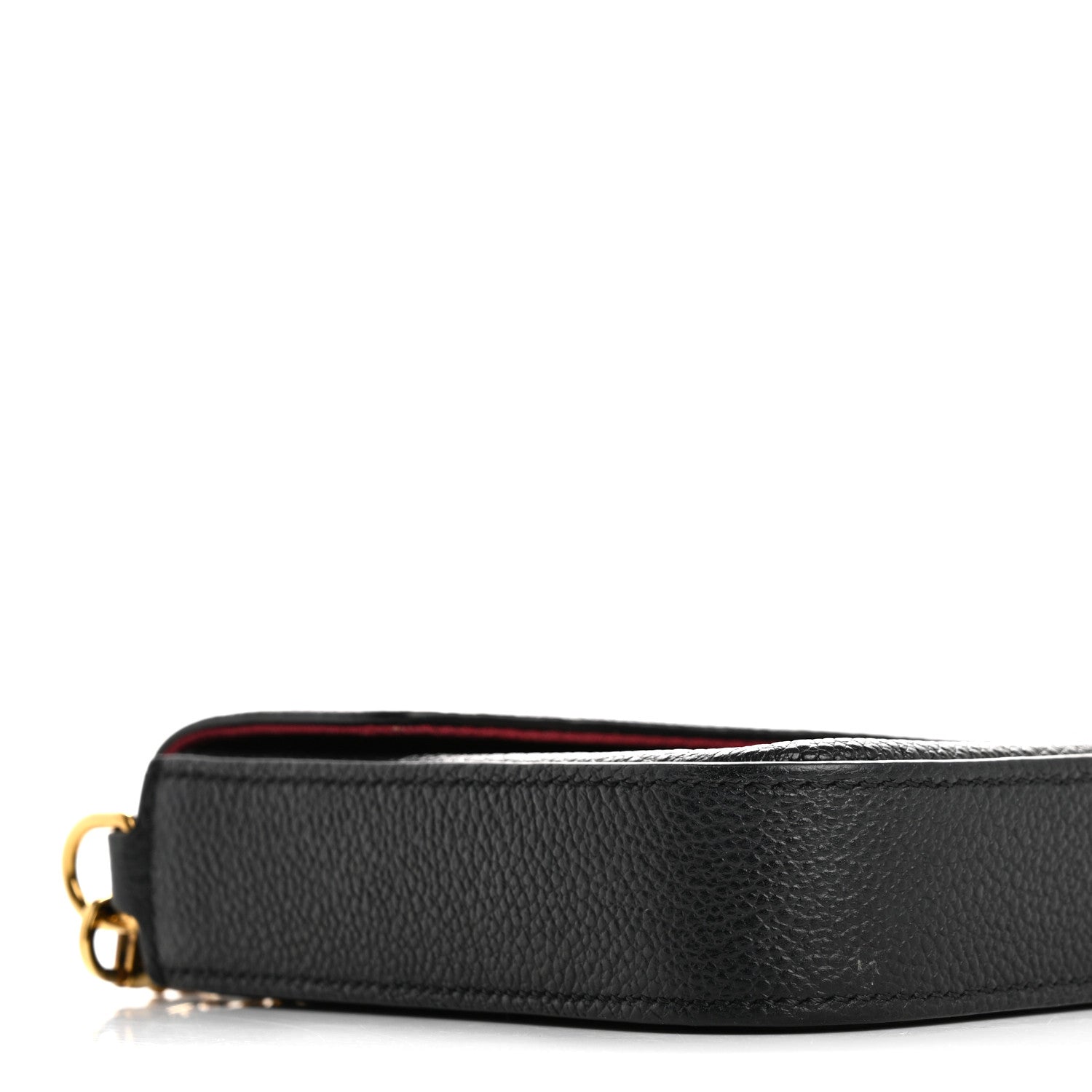 Louis Vuitton Empreinte Monogram Giant Felicie Pochette Black Beige 8 of 14