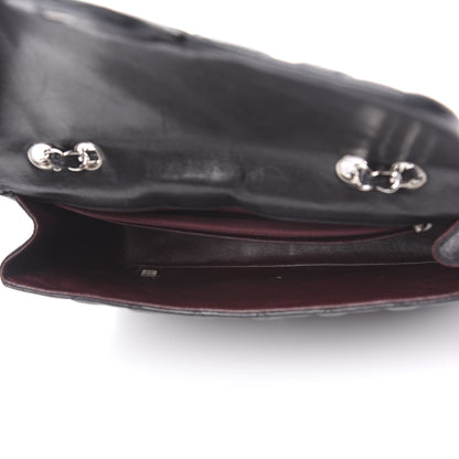 Chanel Lambskin Quilted Jumbo Single Flap Black 6 of 14