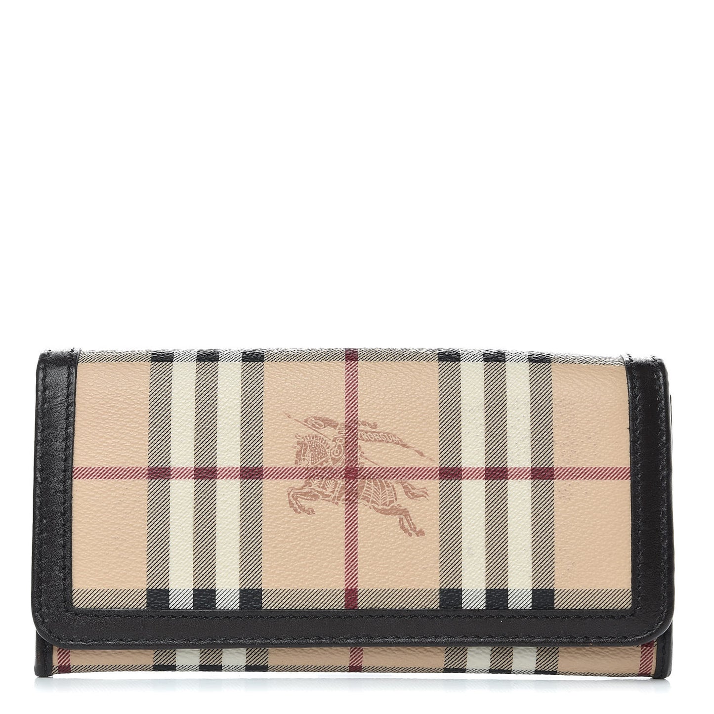 Haymarket Check Penrose Continental Wallet Brown