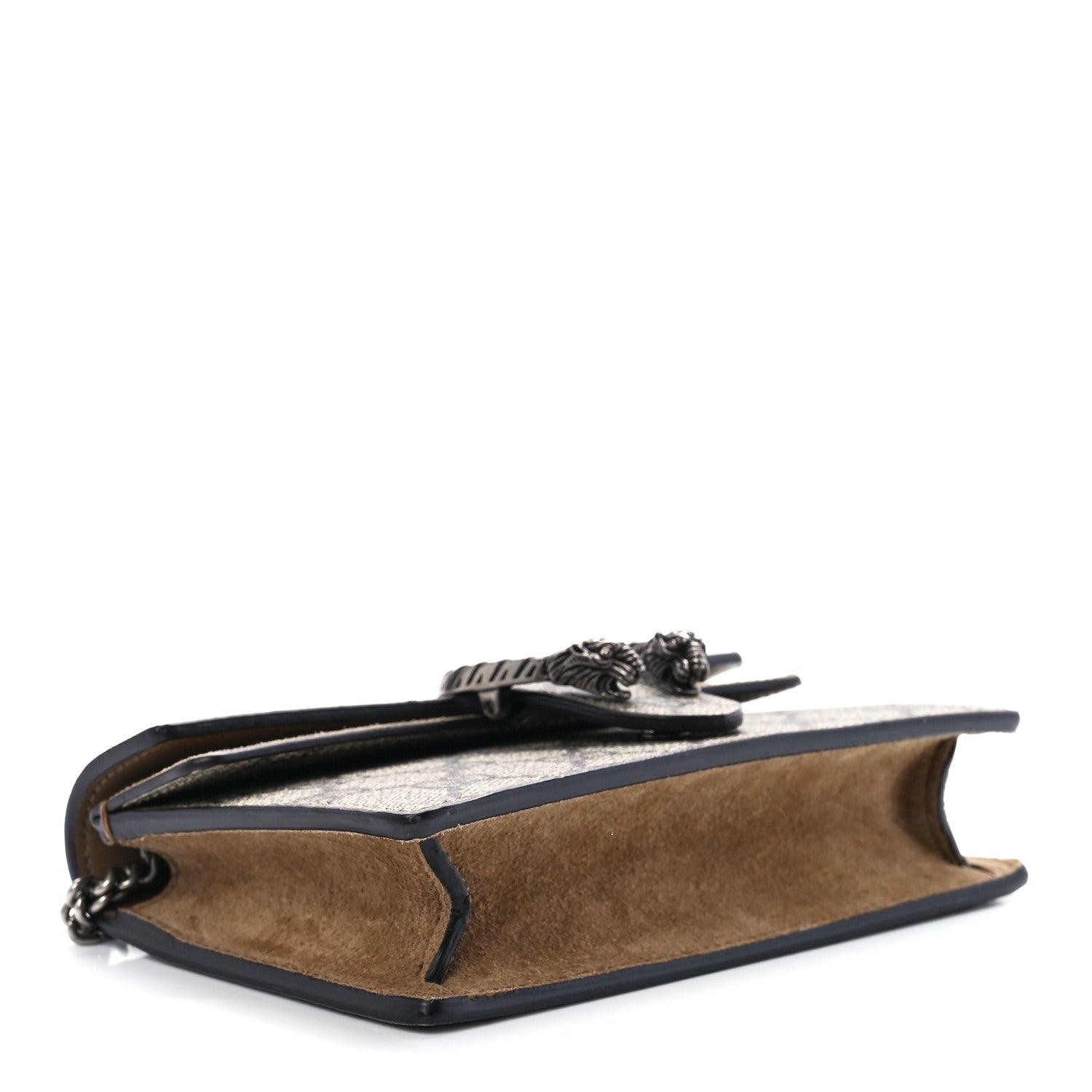 Gucci GG Supreme Monogram Super Mini Dionysus Shoulder Bag Taupe 4 of 11