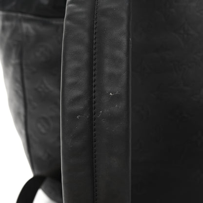 Louis Vuitton Calfskin Monogram Shadow Discovery Backpack Black 18 of 20