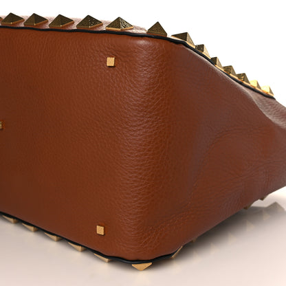 Valentino Garavani Grained Calfskin Roman Stud Tote Selleria 8 of 8