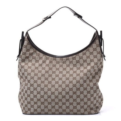 Gucci Monogram Hobo Dark Brown 1 of 12