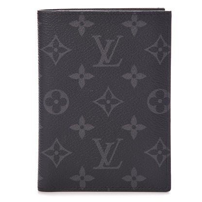 Louis Vuitton Monogram Eclipse Passport Cover 1 of 8