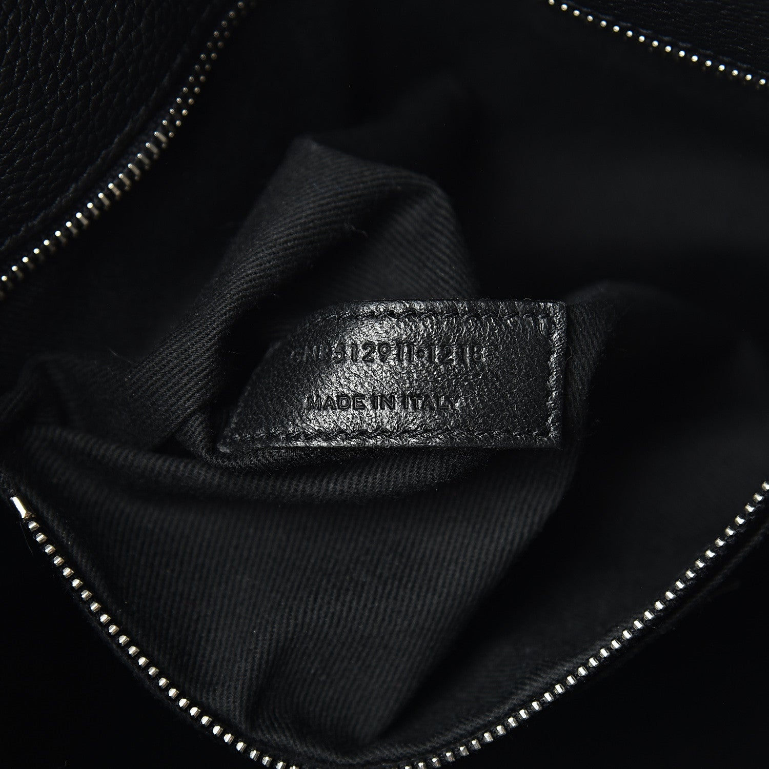 Saint Laurent Grained Calfskin Small Supple Sac De Jour Duffle Black 6 of 11