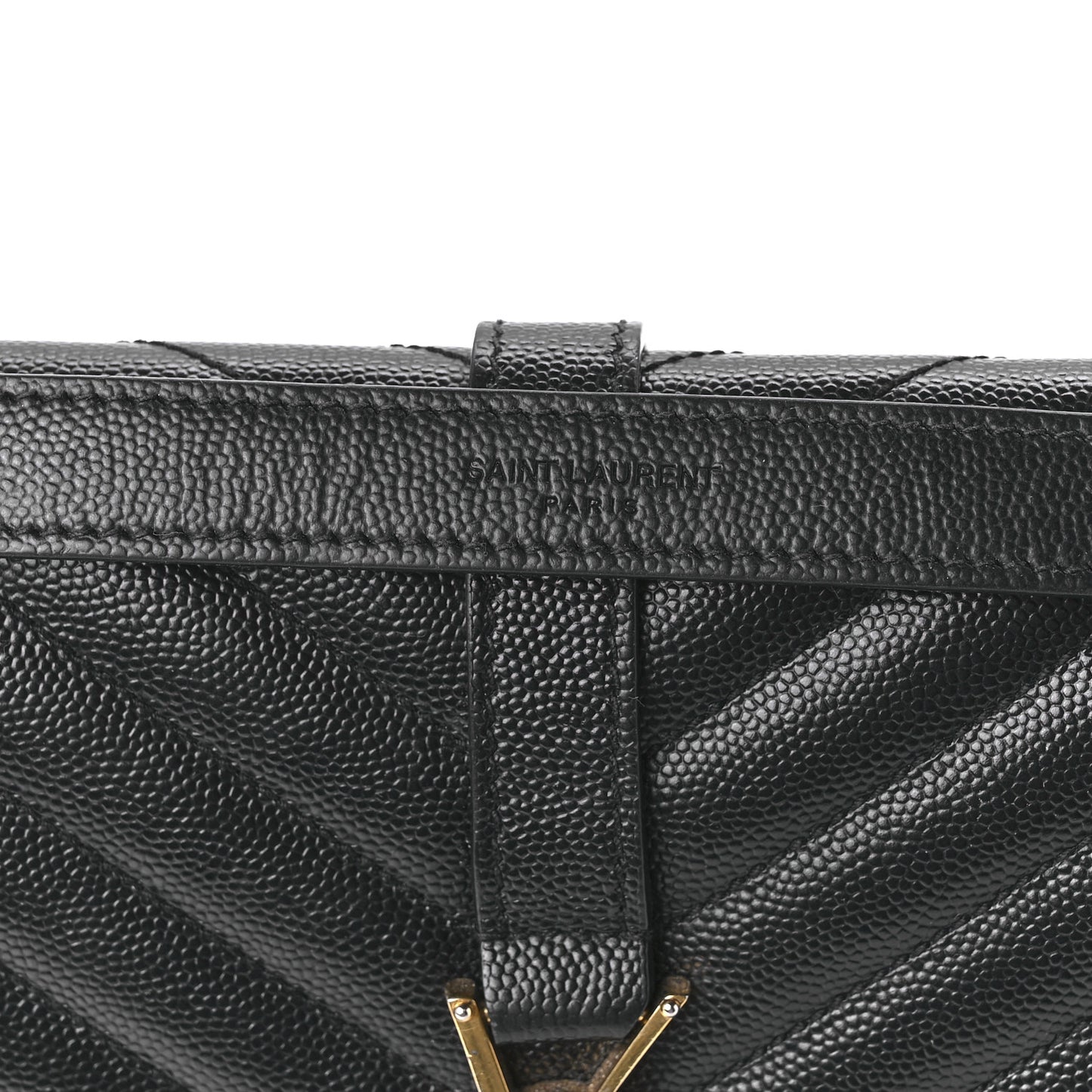 Grain De Poudre Textured Mixed Matelasse Triquilt Medium Monogram Satchel Black
