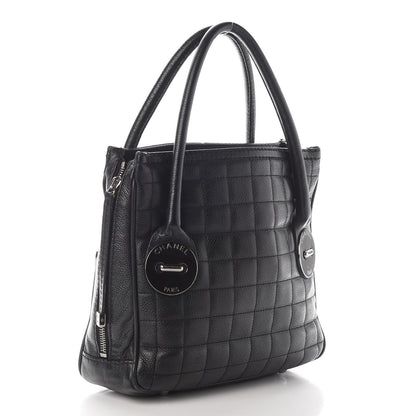 Chanel Caviar Square Tote Black 2 of 8
