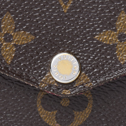 Louis Vuitton Monogram Pochette Felicie Chain Wallet Fuchsia 12 of 17
