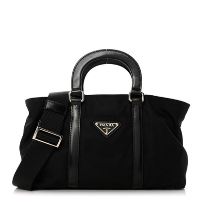 Prada Tessuto Nylon Spazzolato Tote Black 1 of 12