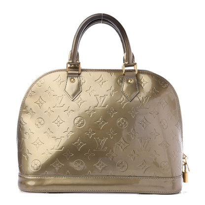 Louis Vuitton Vernis Alma PM Gris Art Deco 1 of 8