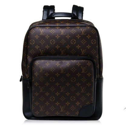 Louis Vuitton Monogram Macassar Dean Backpack 1 of 12