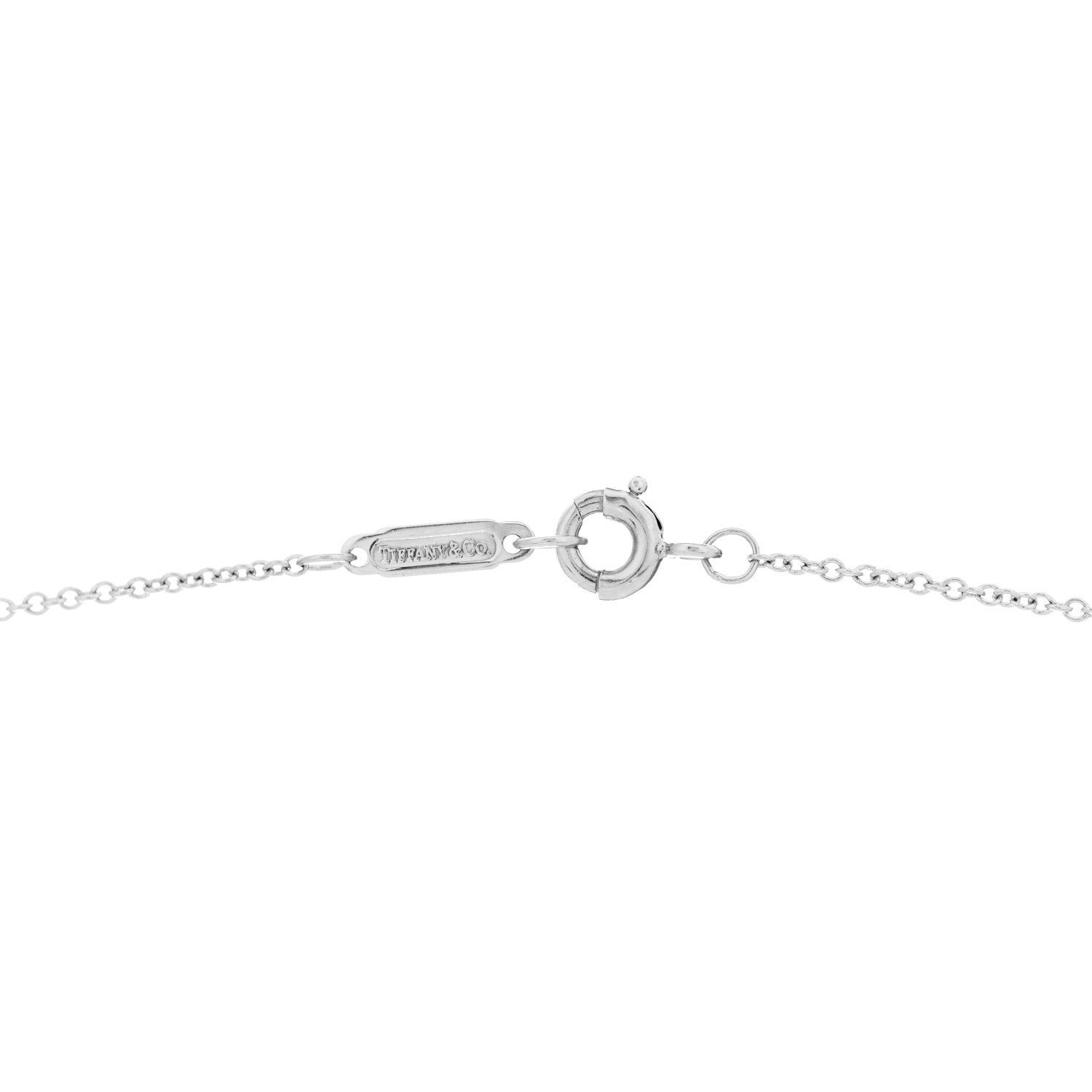 Tiffany Platinum Diamond Star Pendant Necklace 4 of 4