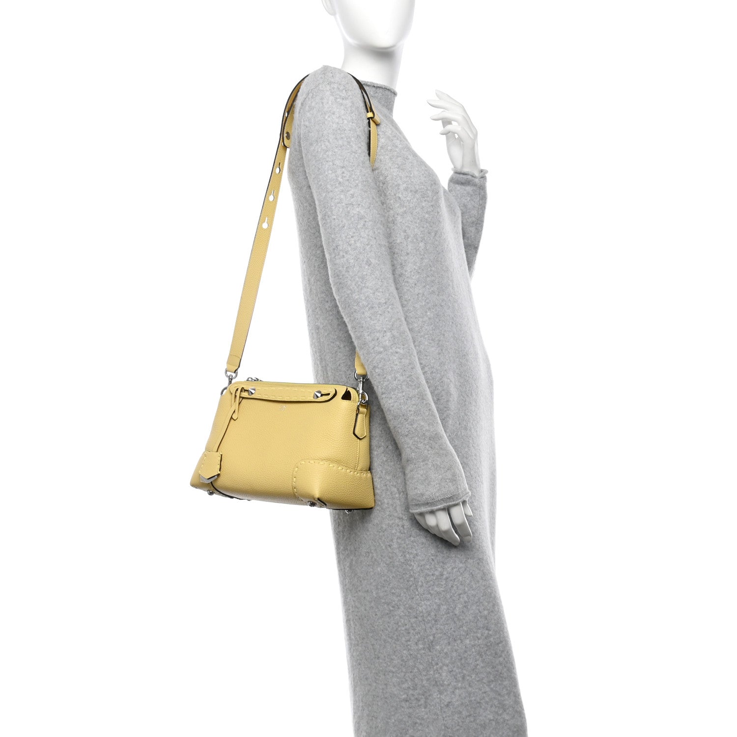 Fendi Cuoio Romano Sellerissima Medium By The Way Boston Bag Sorbetto 2 of 9