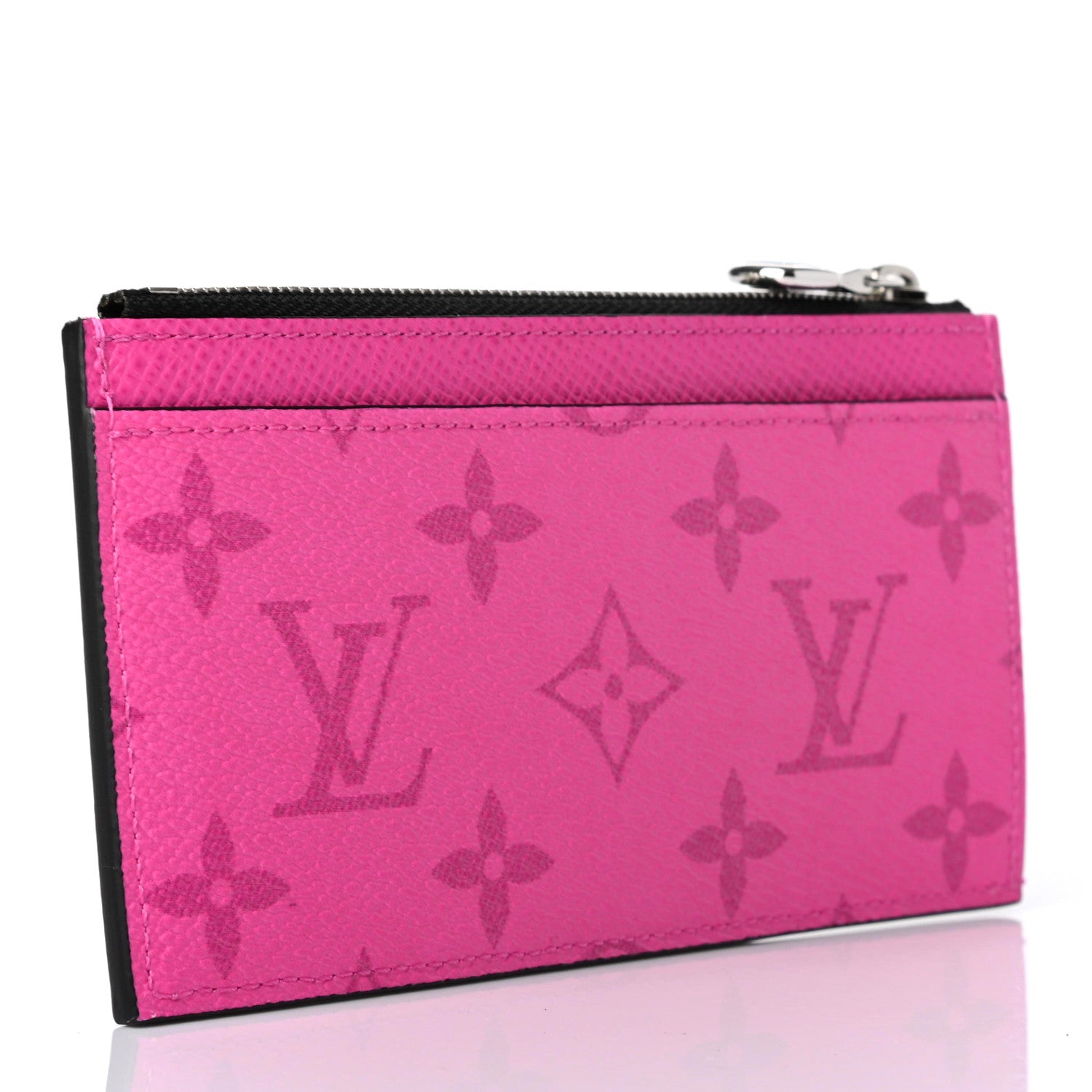 Louis Vuitton Taigarama Coin Card Holder Fuchsia 3 of 6