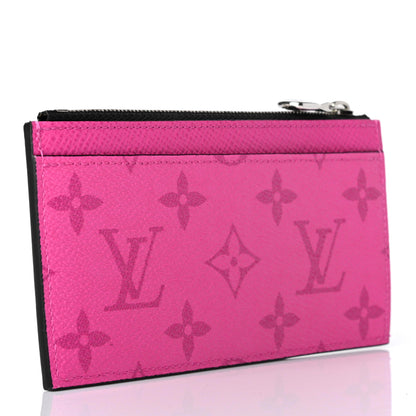 Louis Vuitton Taigarama Coin Card Holder Fuchsia 3 of 6