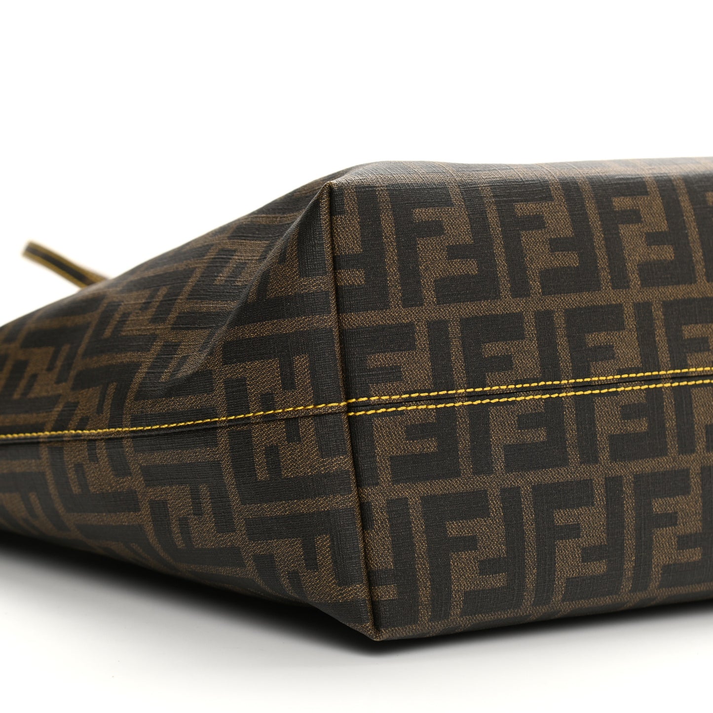 Zucca Spalmati Medium Roll Tote Tobacco Yellow