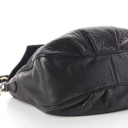 Fendi Crinkled Lambskin Mia Shoulder Flap Black 8 of 9