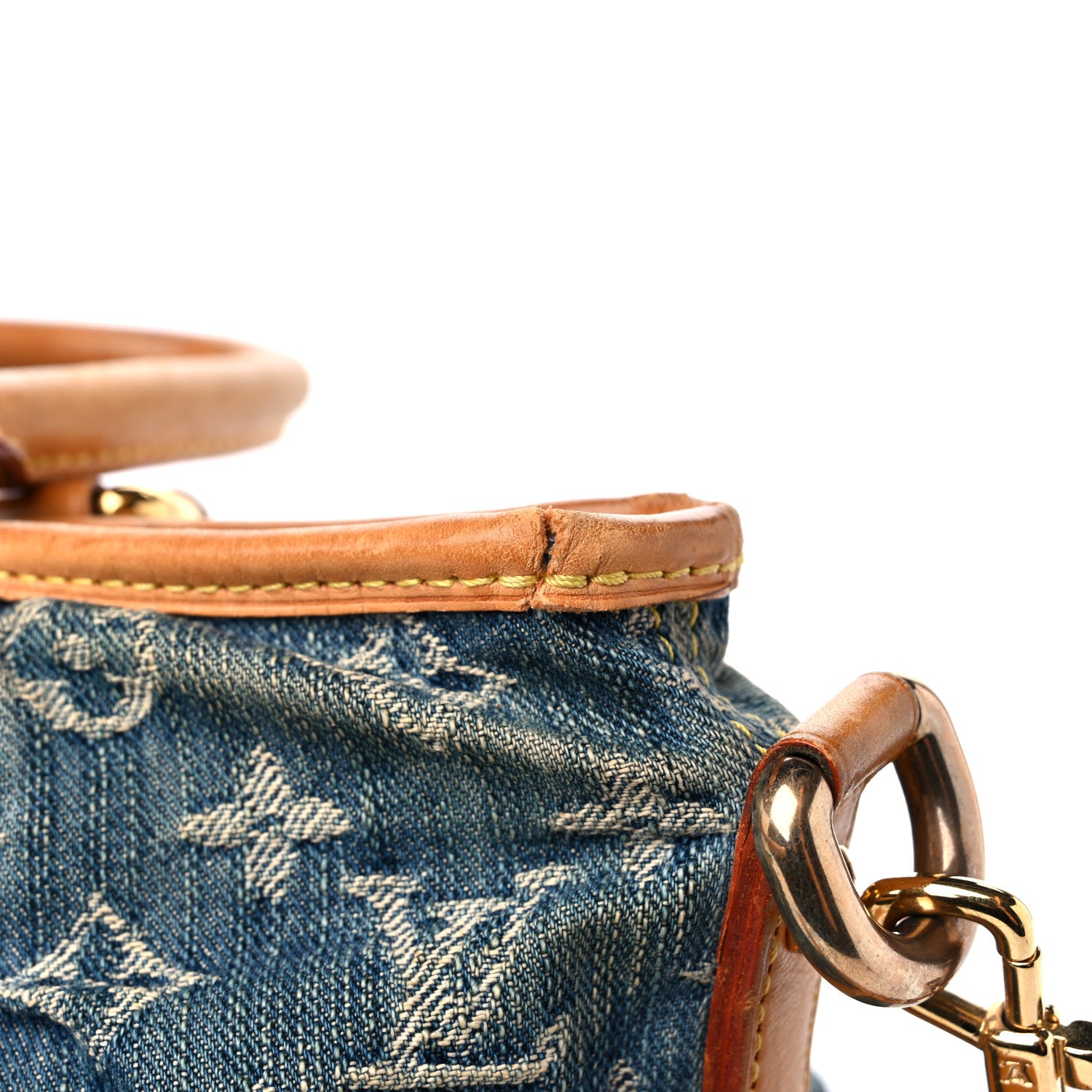 Louis Vuitton Denim Neo Cabby GM Blue 18 of 19