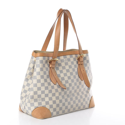 Louis Vuitton Damier Azur Hampstead MM 2 of 8