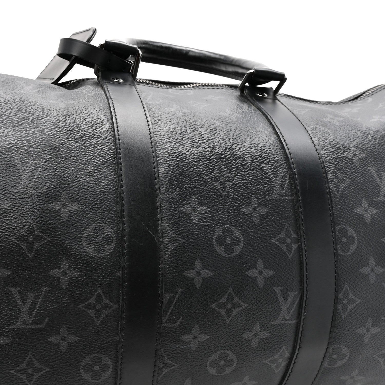 Louis Vuitton Monogram Eclipse Keepall Bandouliere 45 9 of 12