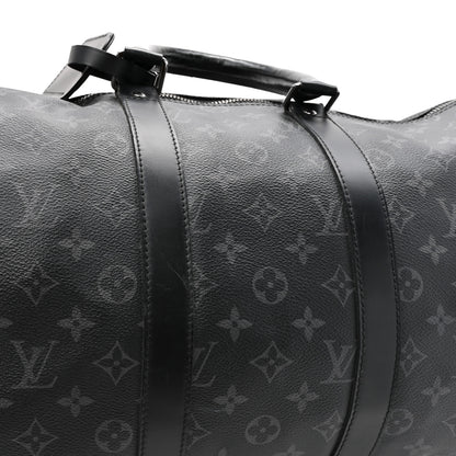 Louis Vuitton Monogram Eclipse Keepall Bandouliere 45 9 of 12