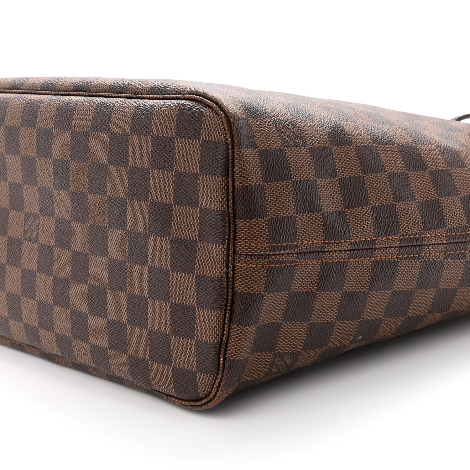 Louis Vuitton Damier Ebene Neo Neverfull MM Rose Ballerine 11 of 14