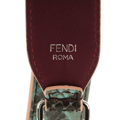 Fendi Python Vitello Dolce Strap You Menta 4 of 5