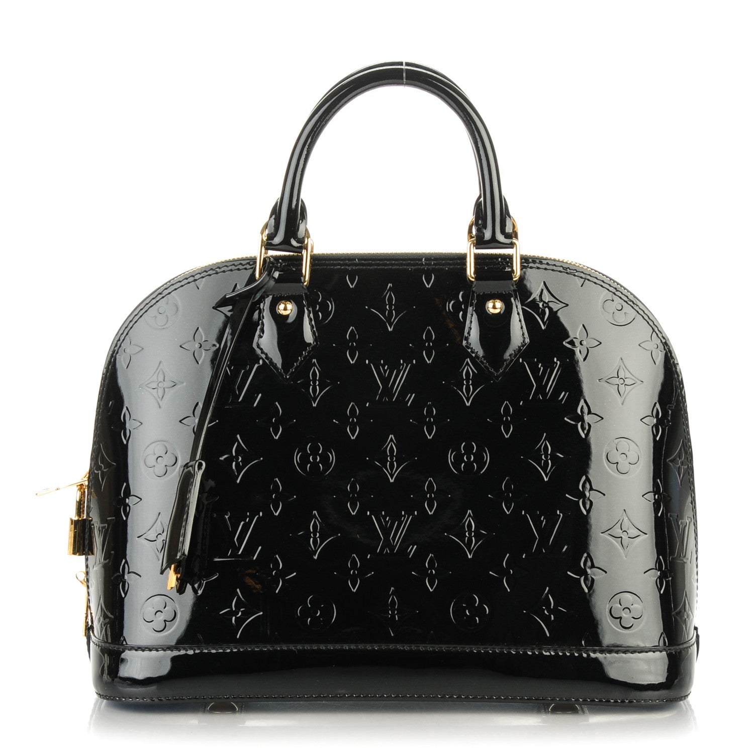 Louis Vuitton Vernis Alma PM Noir Magnetique 1 of 8