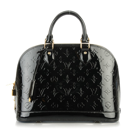 Louis Vuitton Vernis Alma PM Noir Magnetique 1 of 8