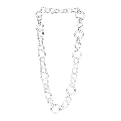 Tiffany Sterling Silver Atlas Link Necklace 3 of 5