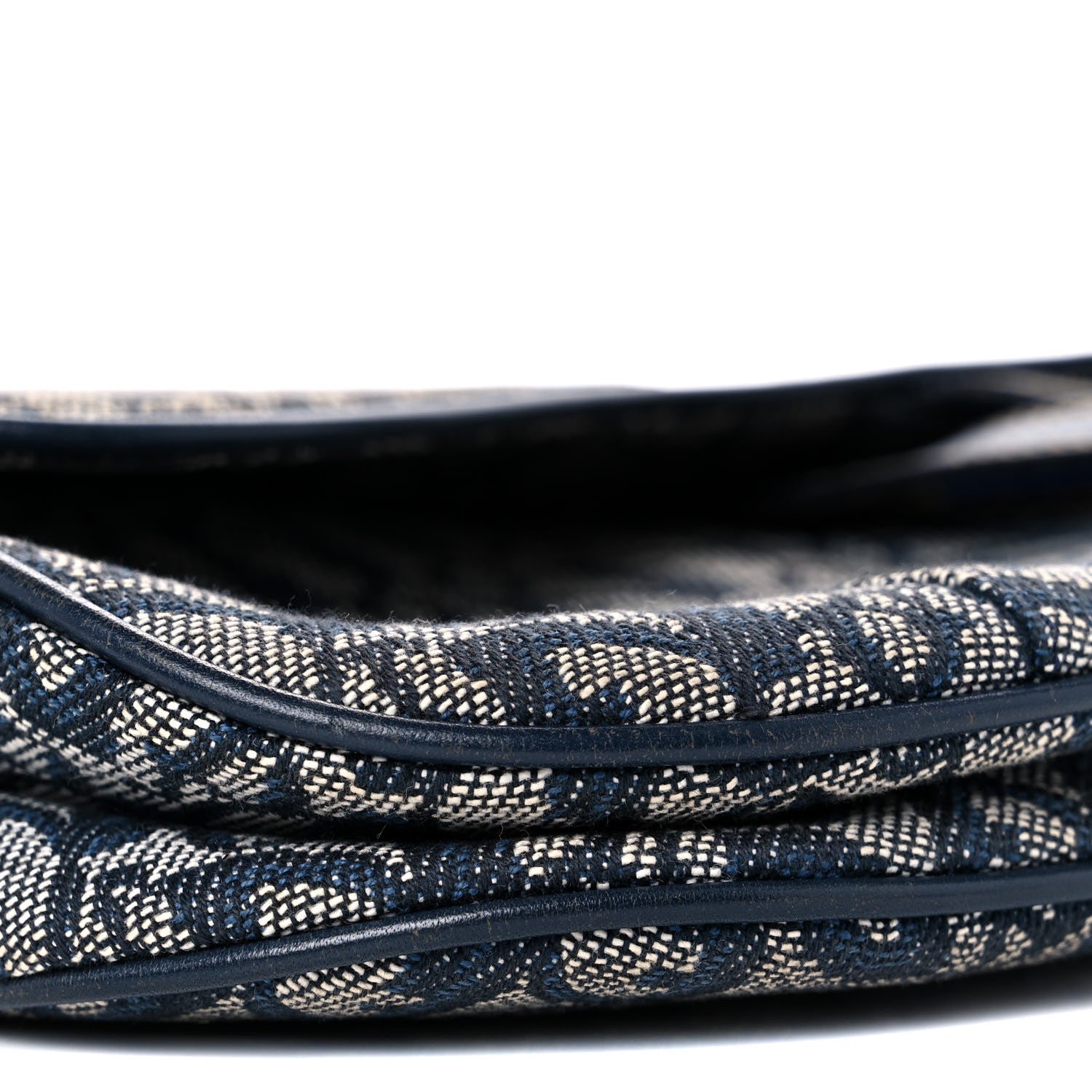 Christian Dior Monogram Saddle Bag Blue 8 of 18