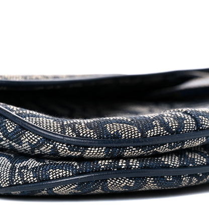 Christian Dior Monogram Saddle Bag Blue 8 of 18