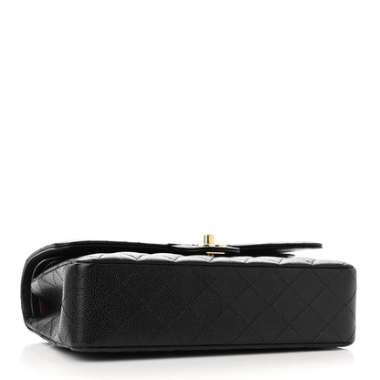Chanel Caviar Quilted Medium Double Flap Black 4 of 12