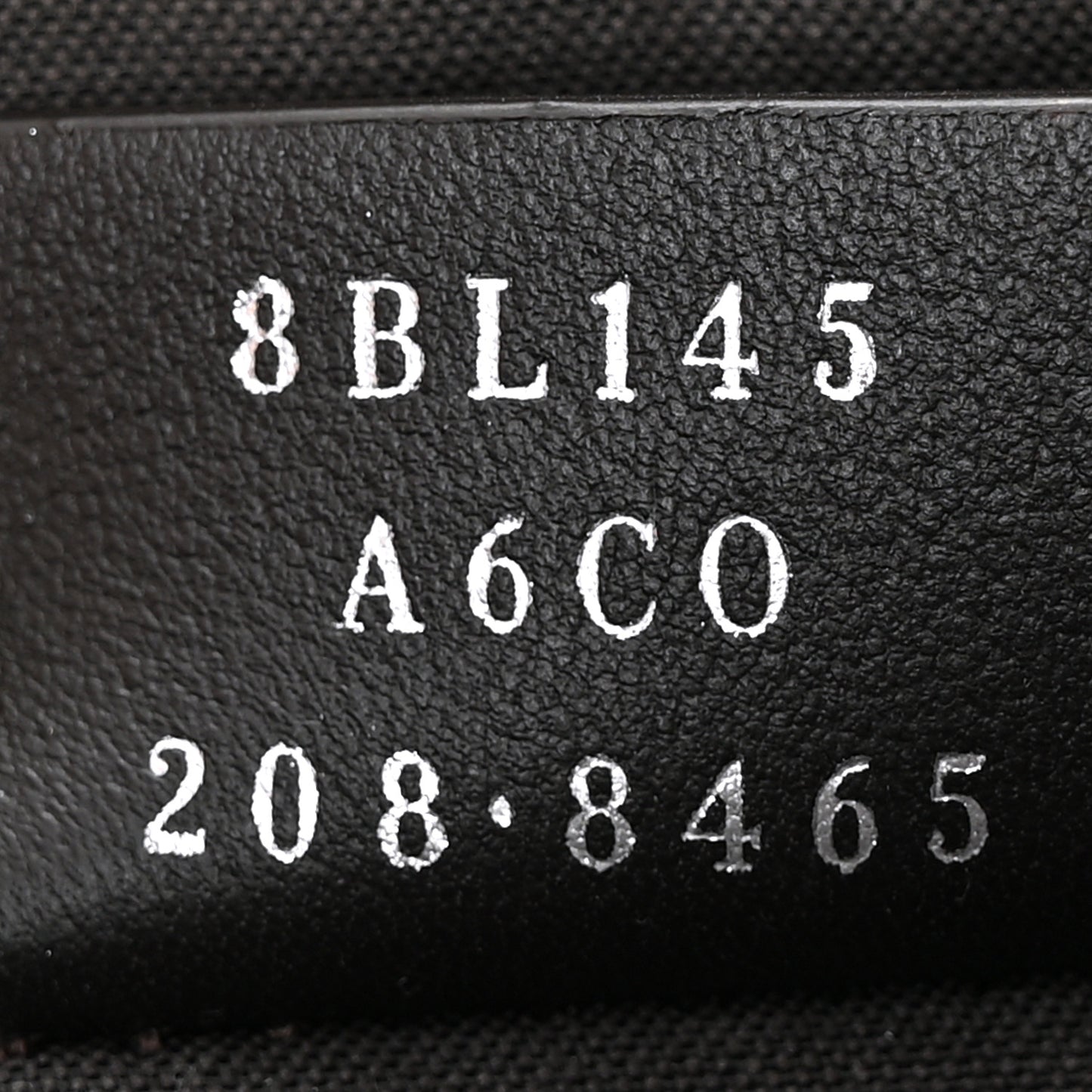Vitello Dolce Bi-Color FF 1974 Embossed Mini By The Way Boston Bag Black Maya