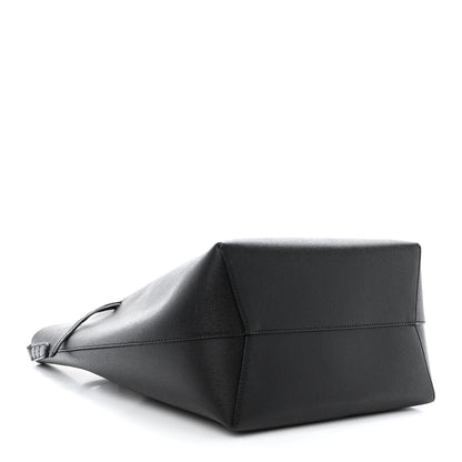 Mansur Gavriel Saffiano Bucket Bag Black Flamma 5 of 14