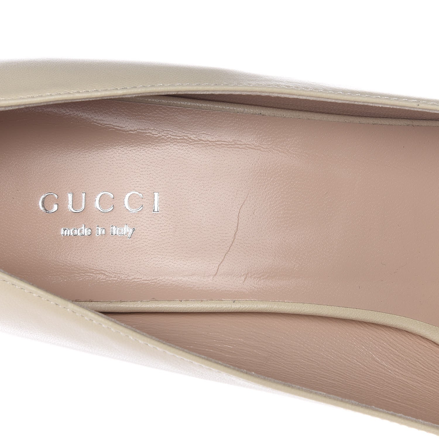 Gucci Malaga Kid Crystal Square G Madelyn Mid Heel Loafer Pumps 39 White 9 of 11
