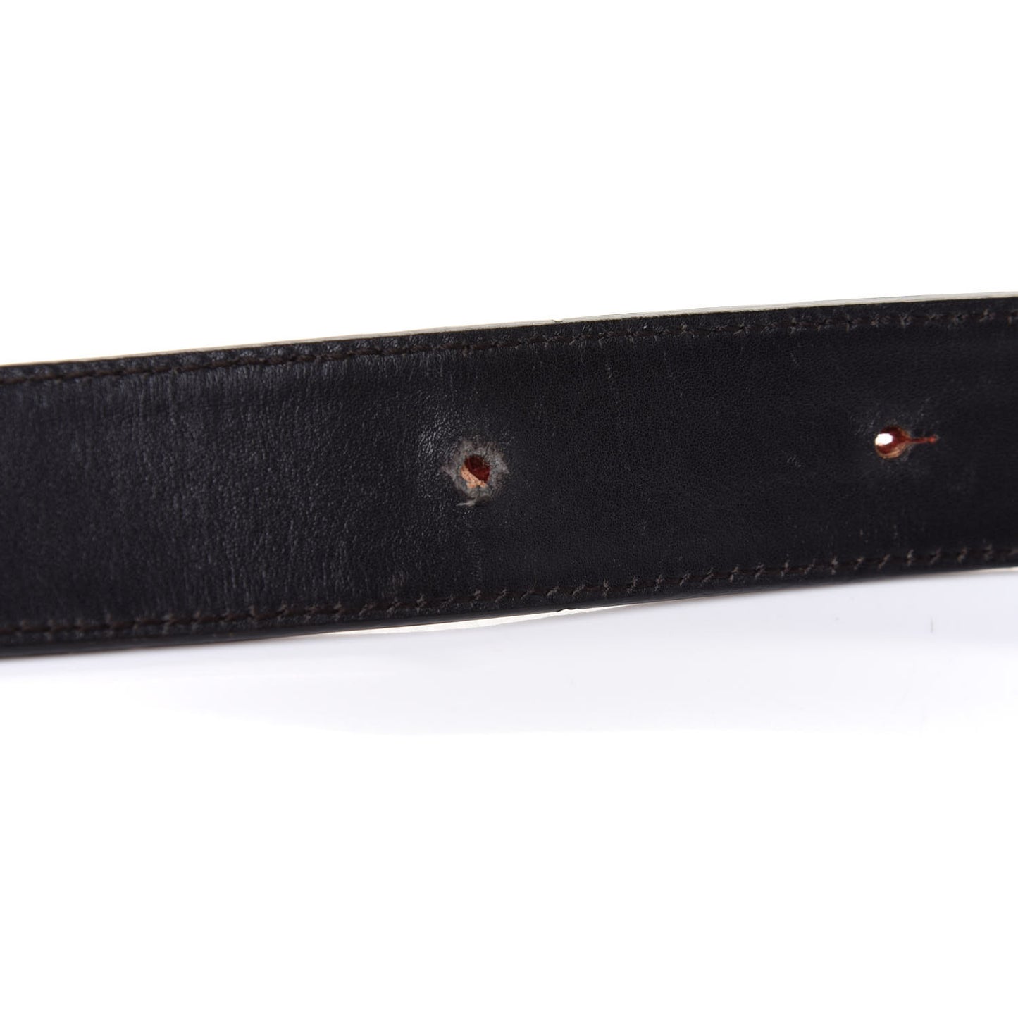 Calfskin Web Interlocking G Belt 80 32 Beige Red