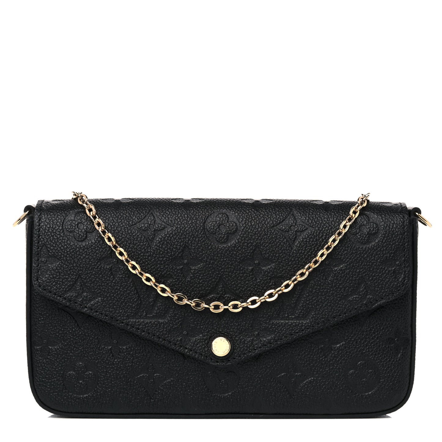 Empreinte Pochette Felicie Chain Wallet Black