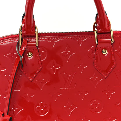 Louis Vuitton Vernis Alma PM Cherry 7 of 11