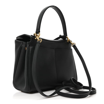 Balenciaga Natural Smooth Calfskin Mini Rodeo Top Handle Handbag Black 3 of 9