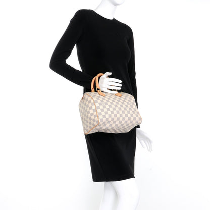 Louis Vuitton Damier Azur Speedy 25 2 of 15