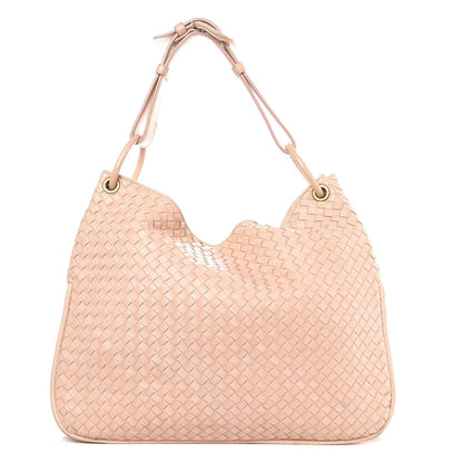 Bottega Veneta Nappa Intrecciato Duette Shoulder Bag Lotus 1 of 22