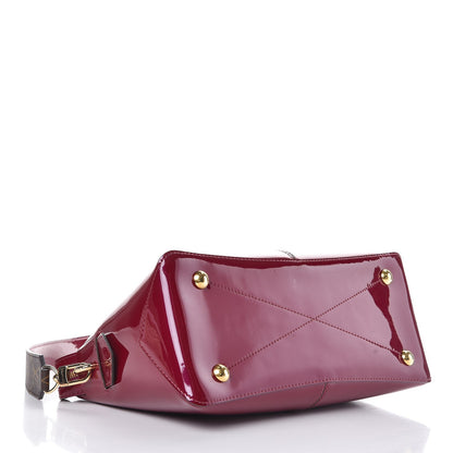 Louis Vuitton Patent Calfskin Miroir Tote Magenta 13 of 19