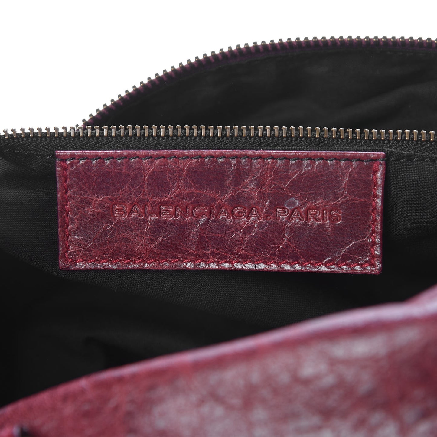 Chevre Classic Hardware Twiggy Rouge Grenat