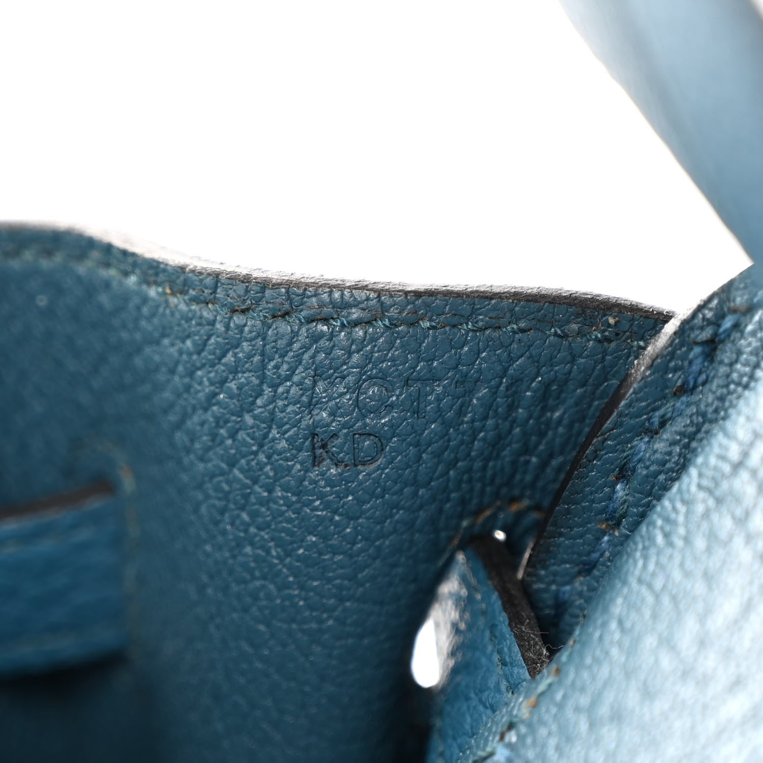 Hermes Togo Birkin 25 Cobalt 7 of 13