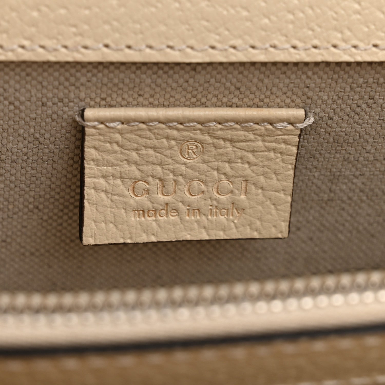 Gucci Textured Calfskin Crystal Small Dionysus Shoulder Bag Mystic White 6 of 10