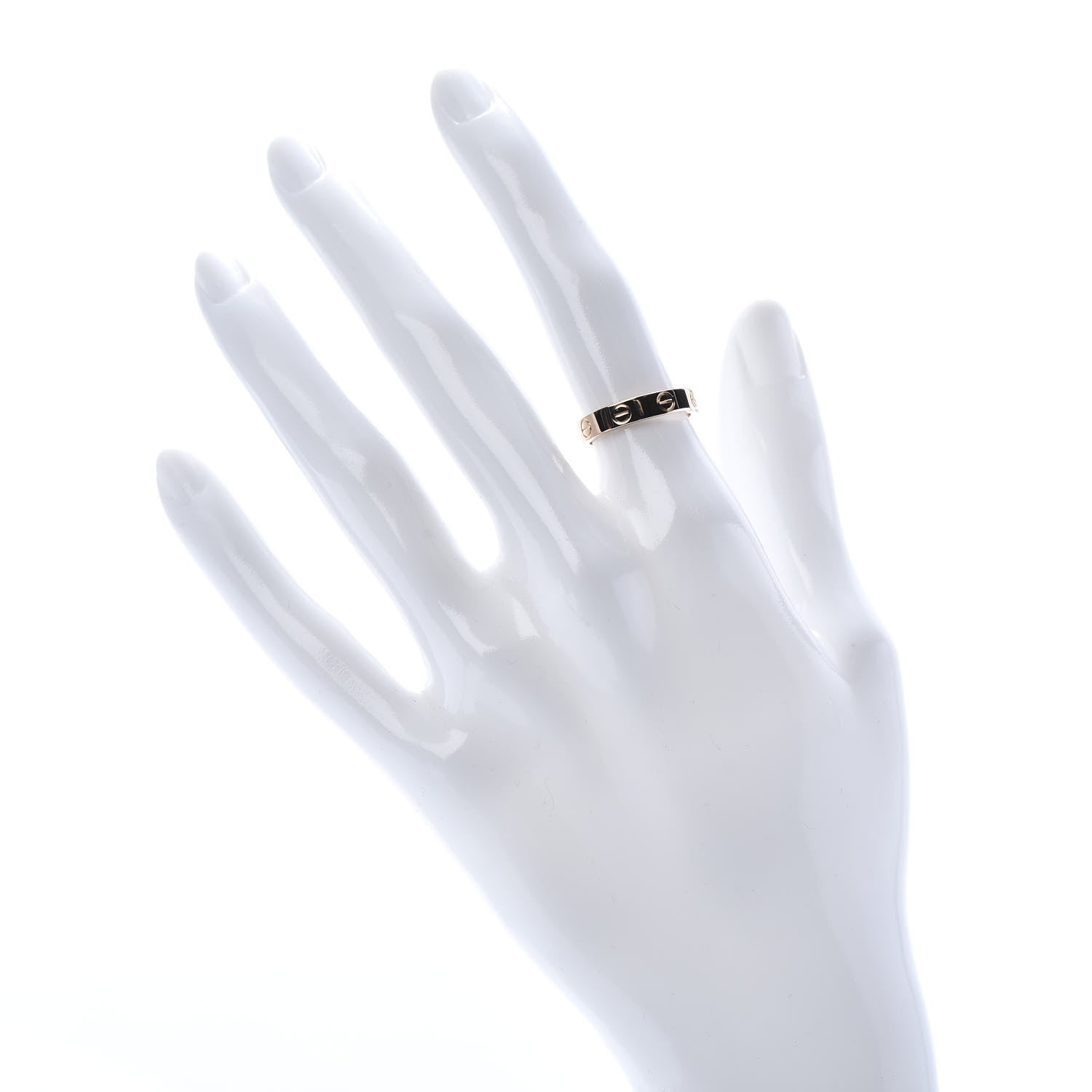 Cartier 18K Pink Gold 3.5mm LOVE Wedding Band Ring 49 5 2 of 5