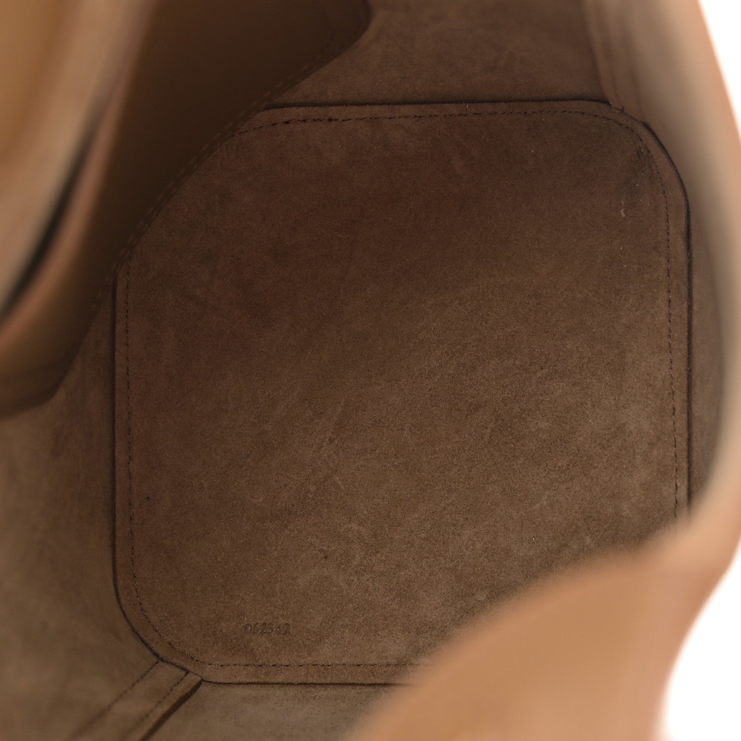Loewe Smooth Calfskin Mini Pebble Bucket Bag Oak 5 of 9